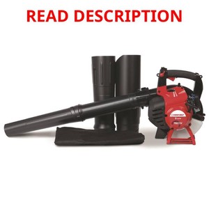 $189 Troy-Bilt  27cc 2-Cycle Gas 450 CFM Leaf Blower, Vacuum & Mulcher