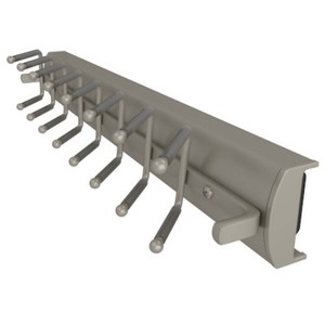 Rev-A-Shelf 14 Premiere Swivel Tie Rack Satin Nickel CSWTRSL-14-SN-1
