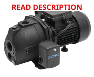 $229 Barracuda  34 HP Convertible Jet Pump