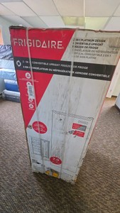 Frigidaire 7 Cu. Ft. Convertible Upright RefrigeratorFreezer Platinum