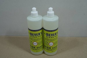 2 Bottles of Mrs. Meyers Lemon Verbena Dish Soap