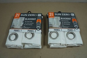 2 2-Packs Sun Zero Black Out Curtains - 63