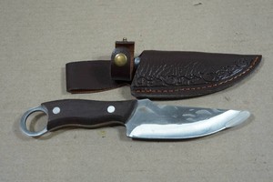 Carbon Steel Finger Hole 9 Knife