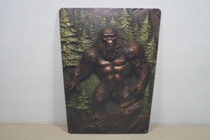 Novelty Metal Sign - Sasquatch