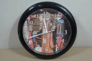 Vintage Gas Pump Graphic Wall Clock