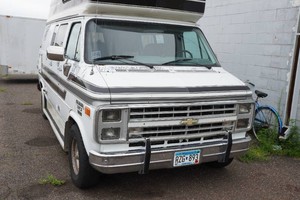 1988 Chevrolet G20 Class B RV Camper Van - Greenbriar High Top - 28,521 Miles