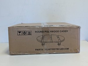 NEW ROUND POLYWOOD PLANT CADDY