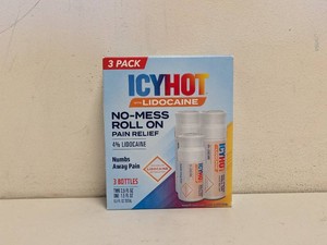 NEW ICYHOT WITH LIDOCAINE 3PK