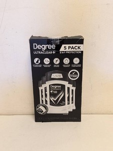 DEGREE ULTRACLEAR PLUS DEODORANT 5PK