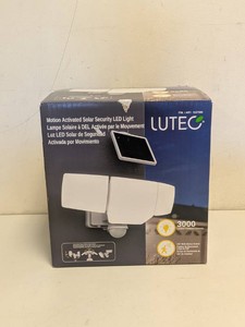 LUTEC MOTION ACTIVATED SOLAR SECURITY LED LIGHT