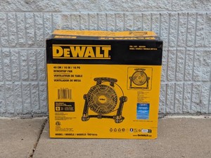NEW DEWALT 16 BENCHTOP FAN