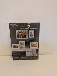 MIKASA HOME ACCENTS ENAMEL FRAMES 5PC SET