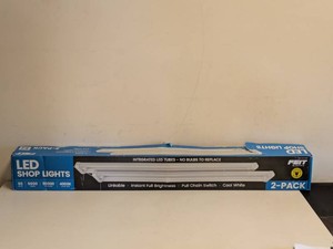 FEIT ELECTRIC LED SHOP LIGHTS 2PK