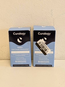 (2) NEW CUROLOGY HYDRO  GEL-CREAM MOISTURIZER