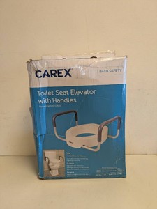 CAREX TOILET SEAT ELEVATOR WITH HANDLES