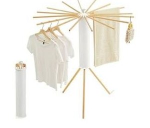 Wooden Tripod Clothes Drying Rack $59.99 Retail - Brand New