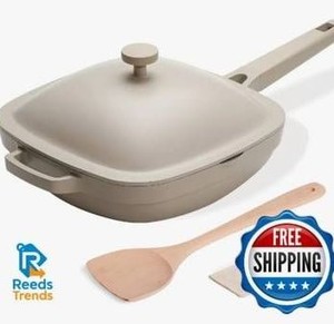 Ceramic Nonstick Frying Pan with Lid and Utensil $95.90 Retail - Brand New