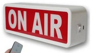 ON AIR LED Recording Sign $36.99 Retail - Brand New