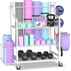 Mythinglogic Home Gym Storage Rack $89.99 Retail - Brand New