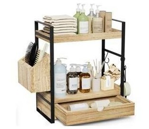 2-Tier Bathroom Counter Organizer - Brand New