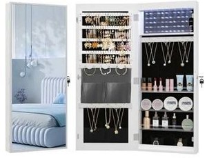 Mirror Jewelry Over Door Armoire 67 $149.99 Retail - Brand New