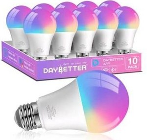 Smart LED Light Bulbs 10-Pack $39.99 Retail - Brand New