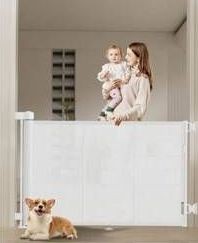 71-inch Retractable Baby Gate $49.99 Retail - Brand New