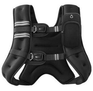 ZELUS Adjustable Weighted 20lb Vest with Reflective Stripes $45.99 Retail - Brand New