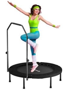 SkyBound Rebounder Indoor Mini Trampoline with Handle $85.99 Retail - Brand New