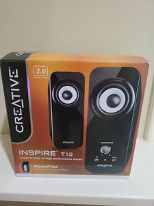 Creative Inspire T12 2.0 Notebook MP3 Speaker System Black