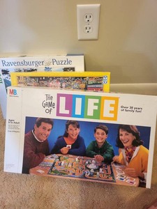 Cards Against Humanity & Game of Life with Ravensburger Puzzle Lot