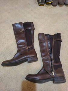 Cole Haan Grand.OS Womens Brown Knee High Riding Boots Size 10