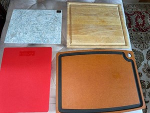 Assorted Cutting Boards Carving Board, Epicurean, Stone, Glass Wood IKEA Kitchen Lot
