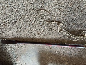 Ice Fishing Spud Bar Chisel Tool Long Steel Ice Chipper Rod