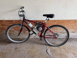 Frontier Custom Electric Bicycle DIY Conversion Mountain Bike Red