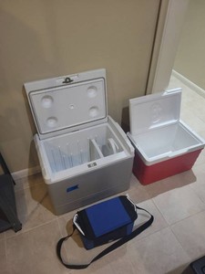 Coleman Thermoelectric Cooler with Hard Cooler & Soft Cooler Bag