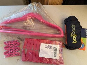 BagPodz Shopping Bag Holder & Assorted Closet Organization Set