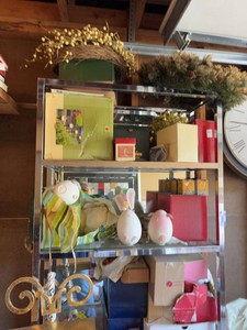 Box Lot of Assorted Home Decor Gift Boxes Easter Holiday Decor