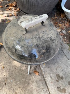 Weber Smokey Joe Portable Charcoal Kettle Grill Black