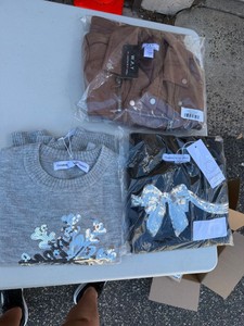 Womens NWT Clothing Lot Curations x Sarah Anderson & W.A.Y Jacket