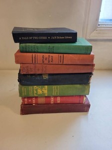 Lot of Assorted Vintage Hardcover Fiction Classics & Juvenile Books