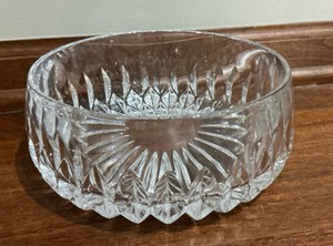 Vintage Gorham Althea pattern lead crystal bowl, Waterford