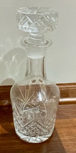 Waterford Crystal decanter in the Shannon Jubilee pattern