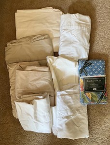 Group of pillowcases NOS Laura Ashley