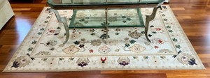 Averly home rug from the fleetwood collection, persian style floral pattern