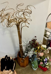 Group of floral decors, decorative