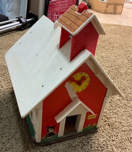 Vintage Playskool school house