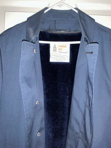 London Fog Mens trench coat, Rain Coat navy blue clothing