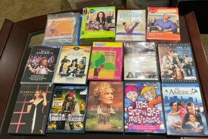 Various titled DVDs