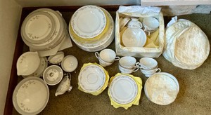 Partial set Syracuse China Harmony and Melodie collections